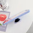 Acrylic Holder Flower Shaped Acrylic Mobile Phone Holder With Cute Design Phone Socket Custom Logo For Cell Phone Grip