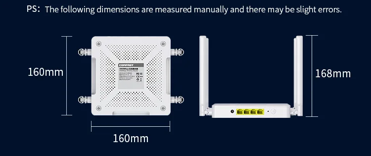 Comfast Mbps Ax Antennas Mtk Chipset Dc Power Indoor