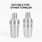 Stainless Steel Martini Cocktail Shaker Double Wall Insulated Bar Tools Stainless Steel Martini Drink Cocktail Shaker