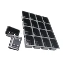 Nursery Pot Plastic Nursery Trays 16 Holes Plastic Nursery Plug Flower Pot Sprouting Plant Growing Tray