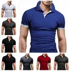 Polo Factory Custom Logo Hot Selling Comfortable Feeling Polo Neck Tshirt For Men