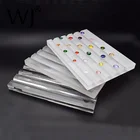 Gemstone Acrylic Gemstone Display Stand Tray High Quaility Acrylic Loose Diamond Jewelry Beads Organizer Display Plate
