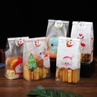 Pouch Food Stand Up Pouch Bread Bag Plastic Cookie Packaging Food Ziplock Plastic Packaging Zipper Bags Plastic Bags