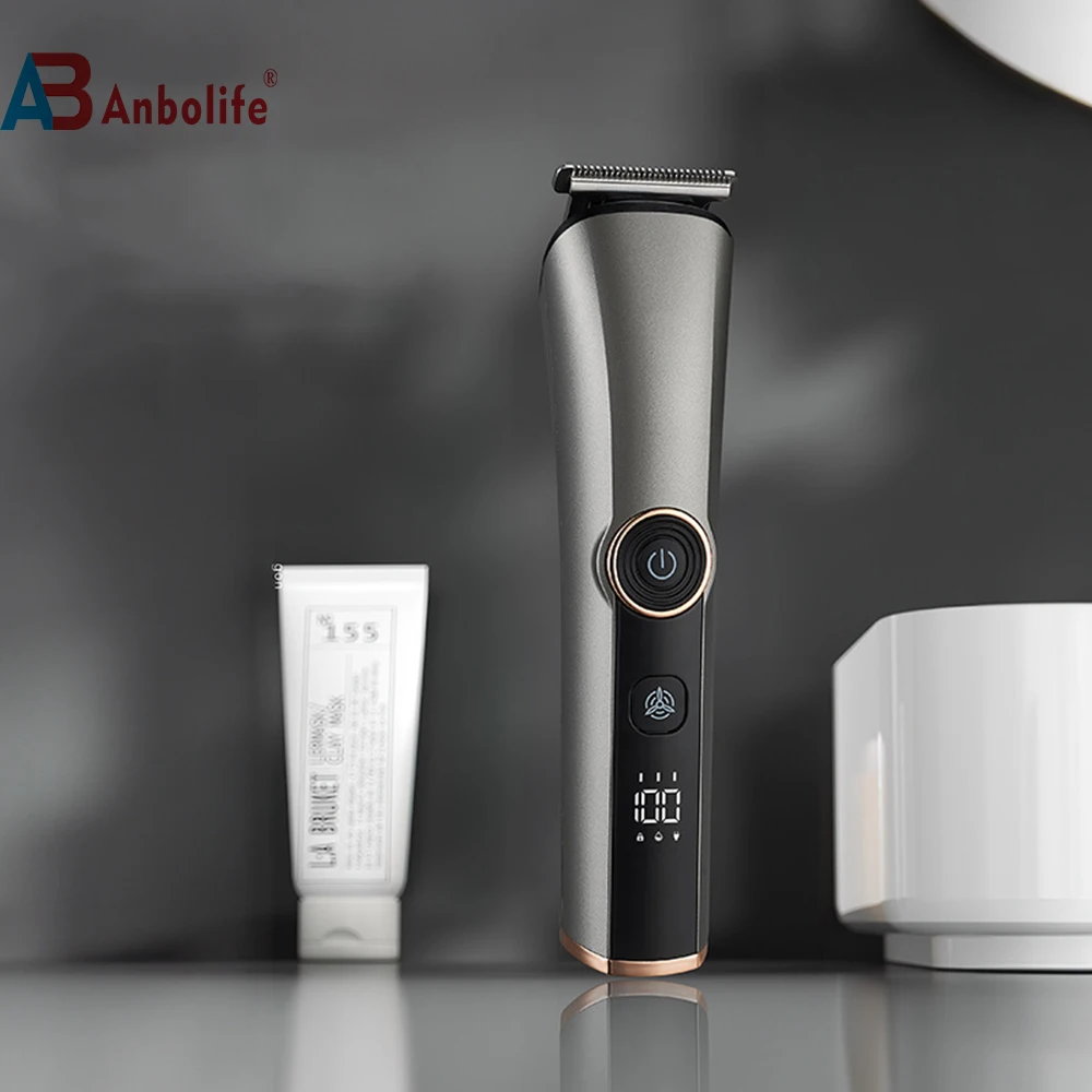 Professional Hair Clipper and Grooming Kit with 600mAh Battery 1.5h Charging Time and IPX7 Waterproof