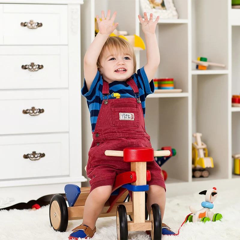 wooden push and ride toys