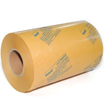 vci paper rolls and sheet for protecting steel iron and other ferrous metals during long-term storage anti corrosion paper