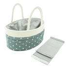 Diaper Bag Factory Promotion Home Baby Diaper Bag Diaper Nursery Bag With Handle