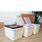 Rice Bin Storage Food Grade Material Kitchen Rice Bin PP Plastic Storage Bucket Rice Box Rice Storage With Lid