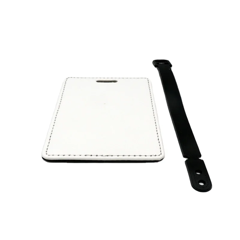 Pu Leather Card Luggage Name Tag Label 