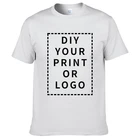 Cotton White Shirt 100% Cotton Oem Logo Custom Printing Plain Blank Election Campaign White T Shirt