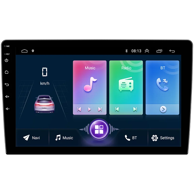 Android Lcd Touch Screen Car Dvd Player 