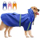 Cape Pet Pets Clothes And Waterproof Popular Cape Safe Reflective Waterproof Windproof Pet Clothes Large Dog Raincoat