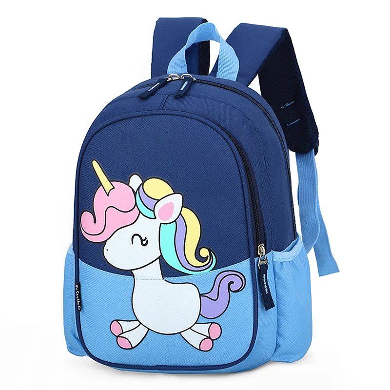 Hotselling Wholesale Cheap Price New Cartoon Unicorn Print School Bags Girls Unicorn School Bag