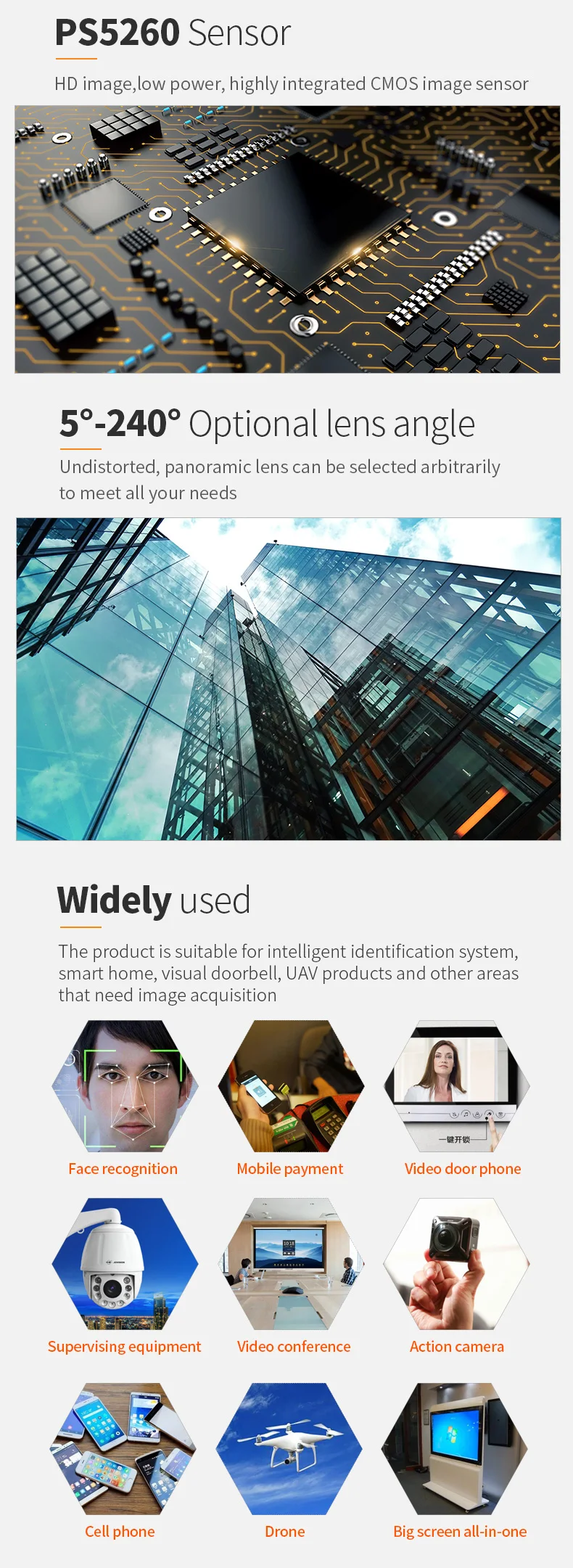 DGZX HD 1080P distortion-free HDR access control face recognition PS5260 parallel dvp camera module插图3 DGZX HD 1080P distortion-free HDR access control face recognition PS5260 parallel dvp camera module插图3