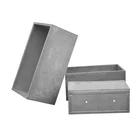 Garden Color Custom Logos Decor Big Garden Outdoor Rectangular Handmade Cement Color Flowerpot
