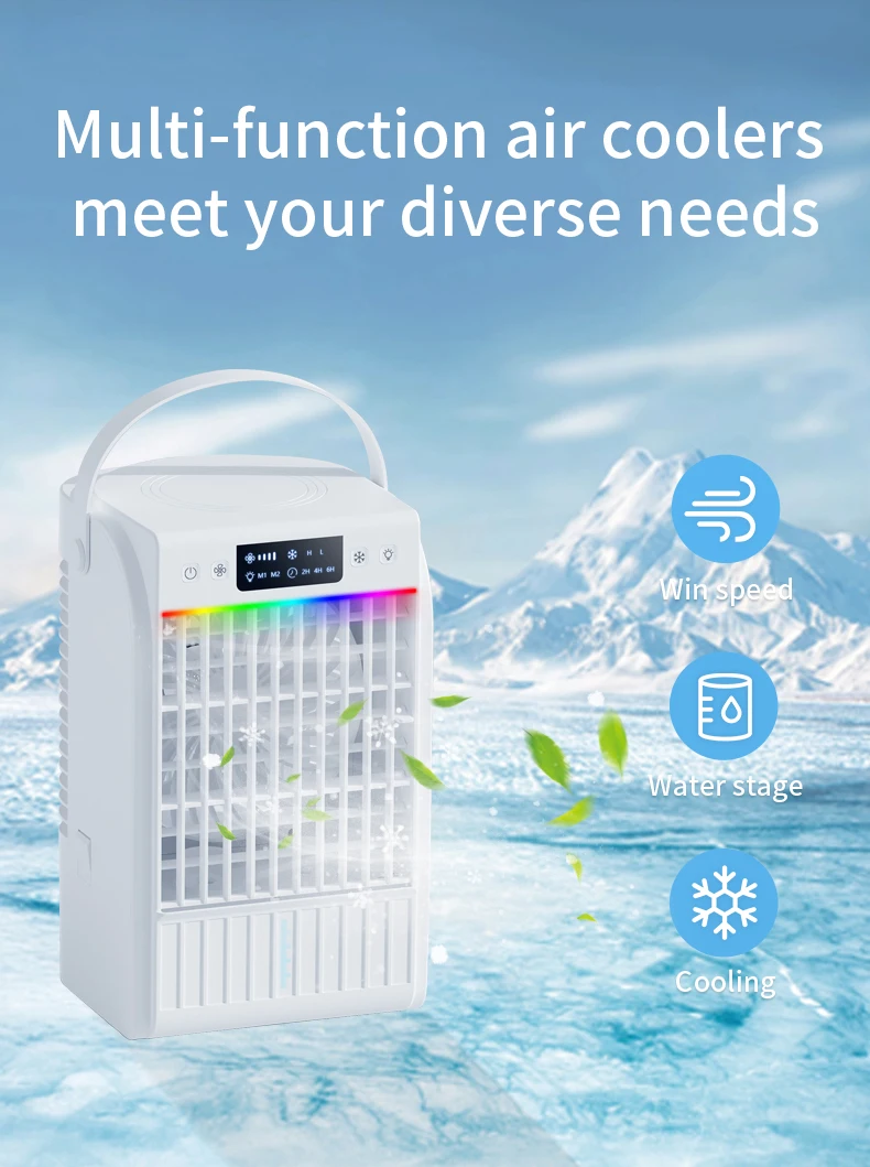 Mini Cooling Air Conditioner, Portable, USB - detail 6