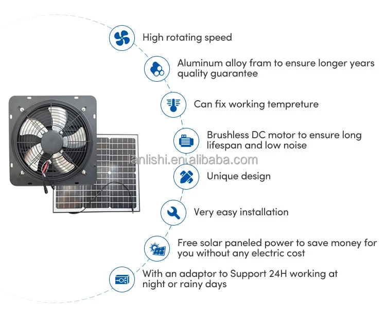 Brushless Motor, Solar, Aluminum - detail 24