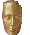 Figure Home Decor Statues Sculptures Decoration Resin Figure Gift 1 Black/Gold Big Size