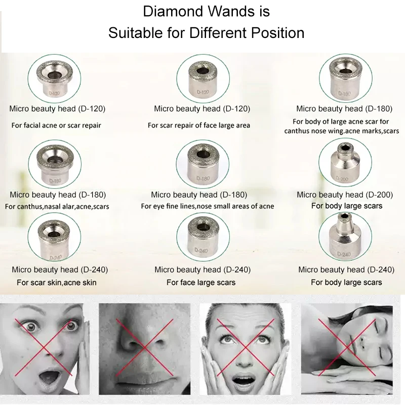 Professional Crystal & Diamond Microdermabrasion Machine 2-in-1 8 Discover the professional 2-in-1 Crystal & Diamond Microdermabrasion Machine for advanced skin resurfacing, exfoliation, acne scar treatment, pore refinement, and facial rejuvenation. Ideal for beauty salons, med spas, aesthetic clinics, and skincare professionals. Professional Crystal & Diamond Microdermabrasion Machine 2-in-1