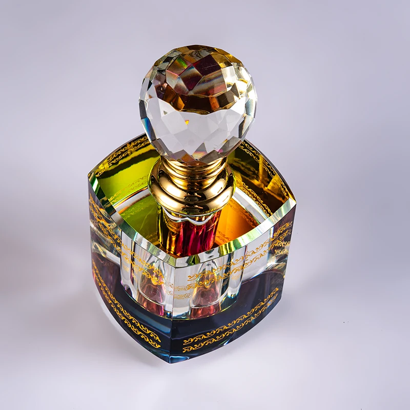 product hot sale 12ml grand luxury glass empty bottle can be customized elegant crystal perfume bottle-4