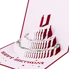 3d Card Custom Handmade 3d Birthday Card/free Animated Birthday Card Thank You Card