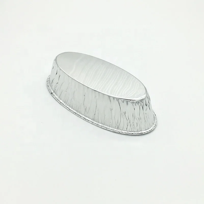 product tia tb49 75 inch elliptical disc aluminum foil pan filigree baking pan heat retentive foil pan for royalty themed events-2