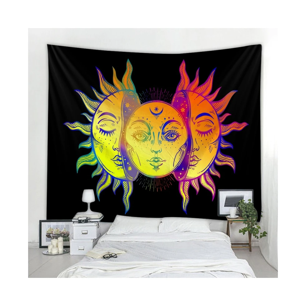 Cheap Hippie Islamic Tapestry Mandala 