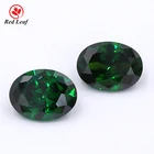 Stone Redleaf Jewelry Wholesale Price Oval Shape 5a Cz Stone Color Zircon Gemstones Cubic Zirconia