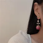 Crystal Hoop New Trendy Rihanna Style Big Large Gold Plated Crystal Diamond Hoop Earrings