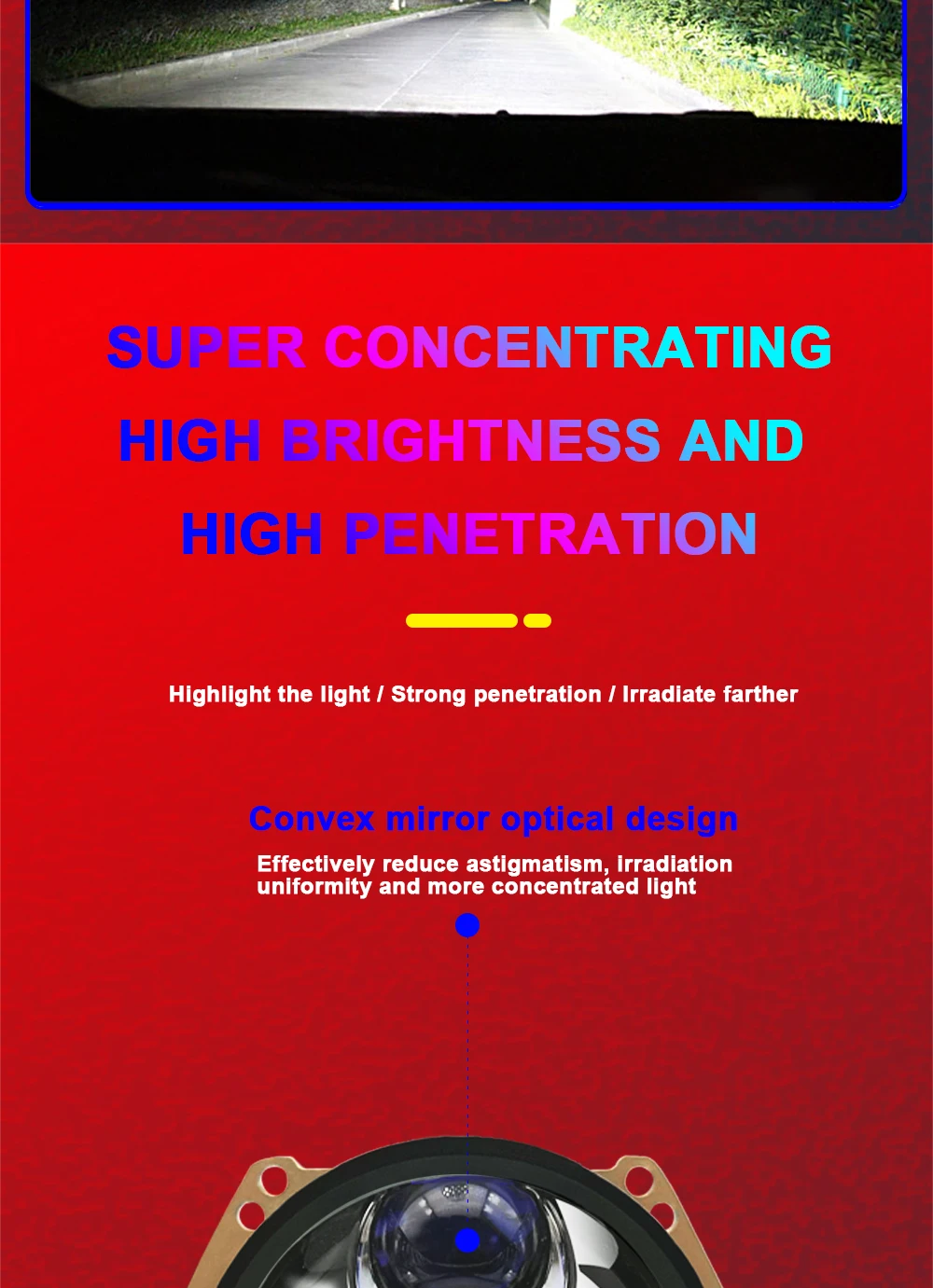 Cars 3 inch CSP chips Dual lens Projector lens bi led 75w 85w 100w 3 piece reflector bowl matrix bi led projector headlamp