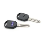 Key Transponder Brass Car Key Blank For Remote Transponder Car Key Shell Replacement