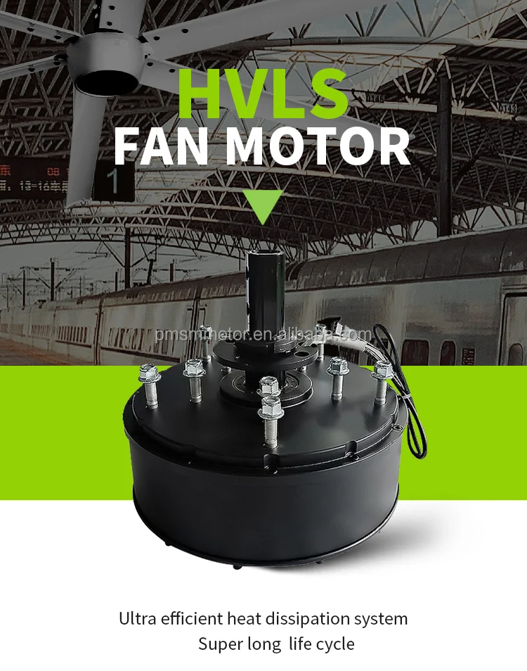 Ceiling Fan, 12ft, 24ft, 1300W - detail 2