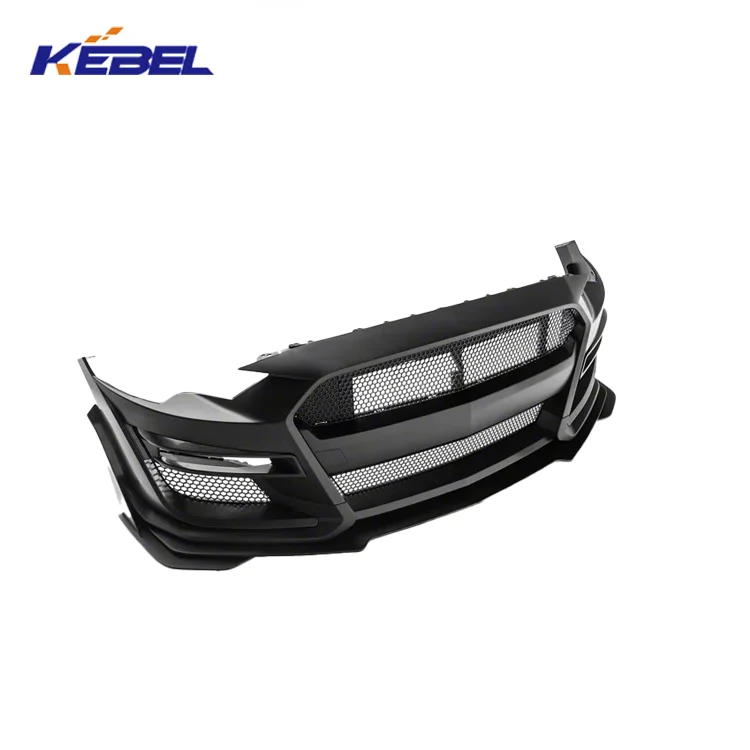 KEBEL Auto Body Parts Front Bumper Kit Assembly OEM Nose Bumper Kit for Ford Mustang Mach 2018 2019 2020 2021 2022 2023 factory