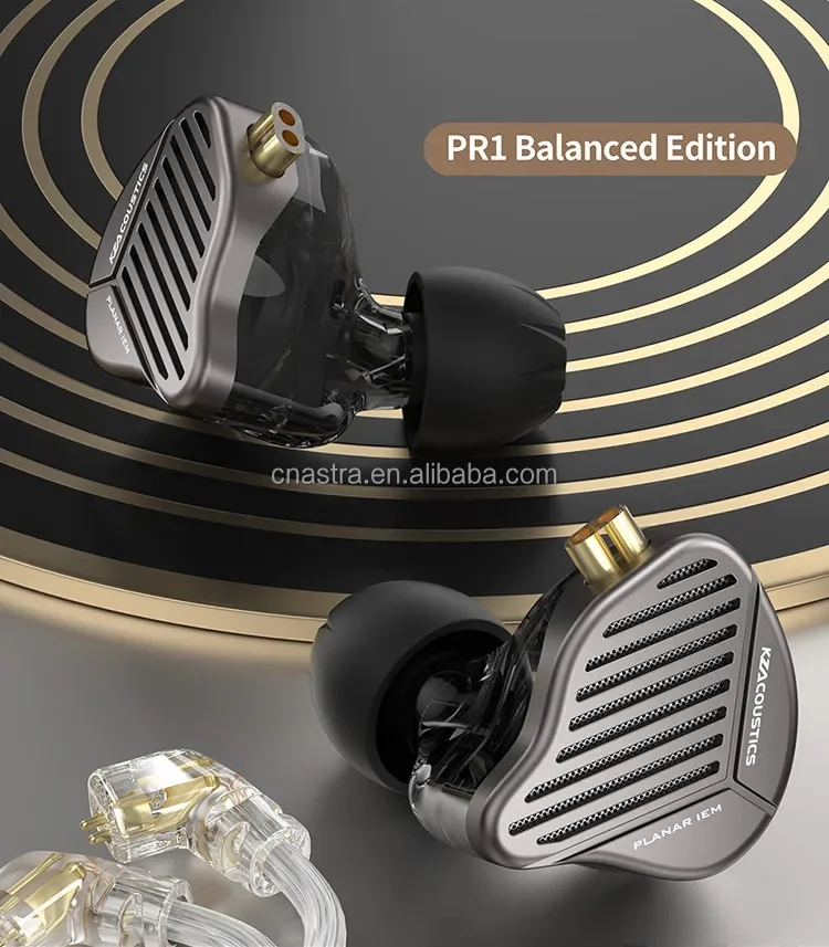 kz pr1 balanced edition planar driver in ear monit