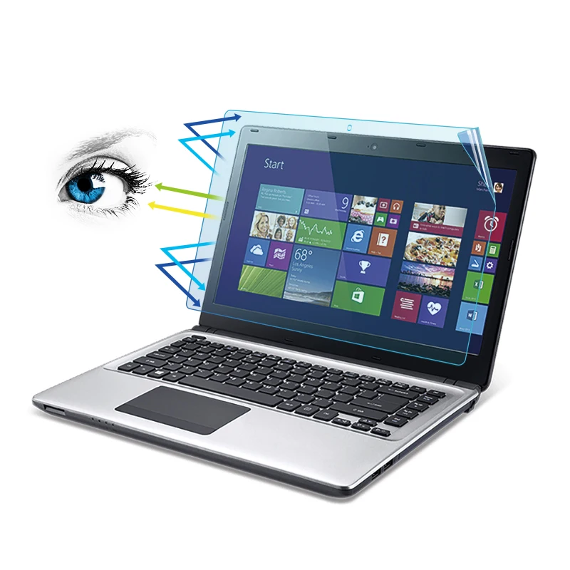 Easy Peel Off Film Anti Glare Monitor 