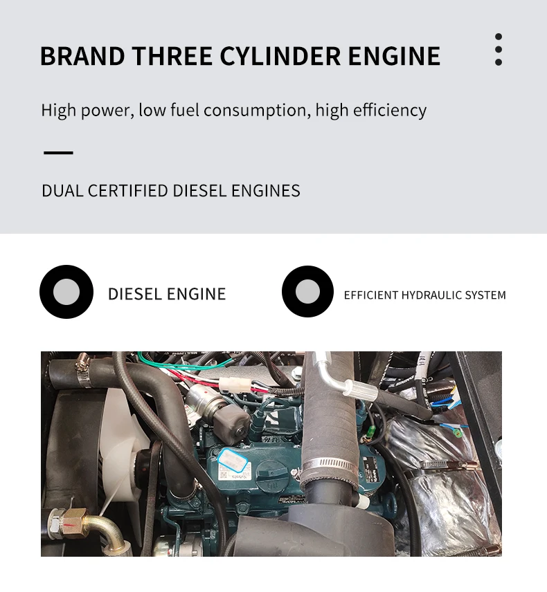 product small skid steer ht530 compact skid steer loader mini skid steer with attachment-3