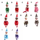 Decoration Christmas Customized Factory X-MAS Miniature Figurines Elves Doll Decoration Christmas Elf For Gift