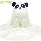 Design Towel Emboidery Organic Bamboo Towels Latest Organic Bamboo Panda Design Baby Hooded Towel