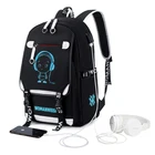 School Bags Hot-selling Student Backpacks Shoulder Pads Ultra-light Large Capacity Luminous Personalized School Bags