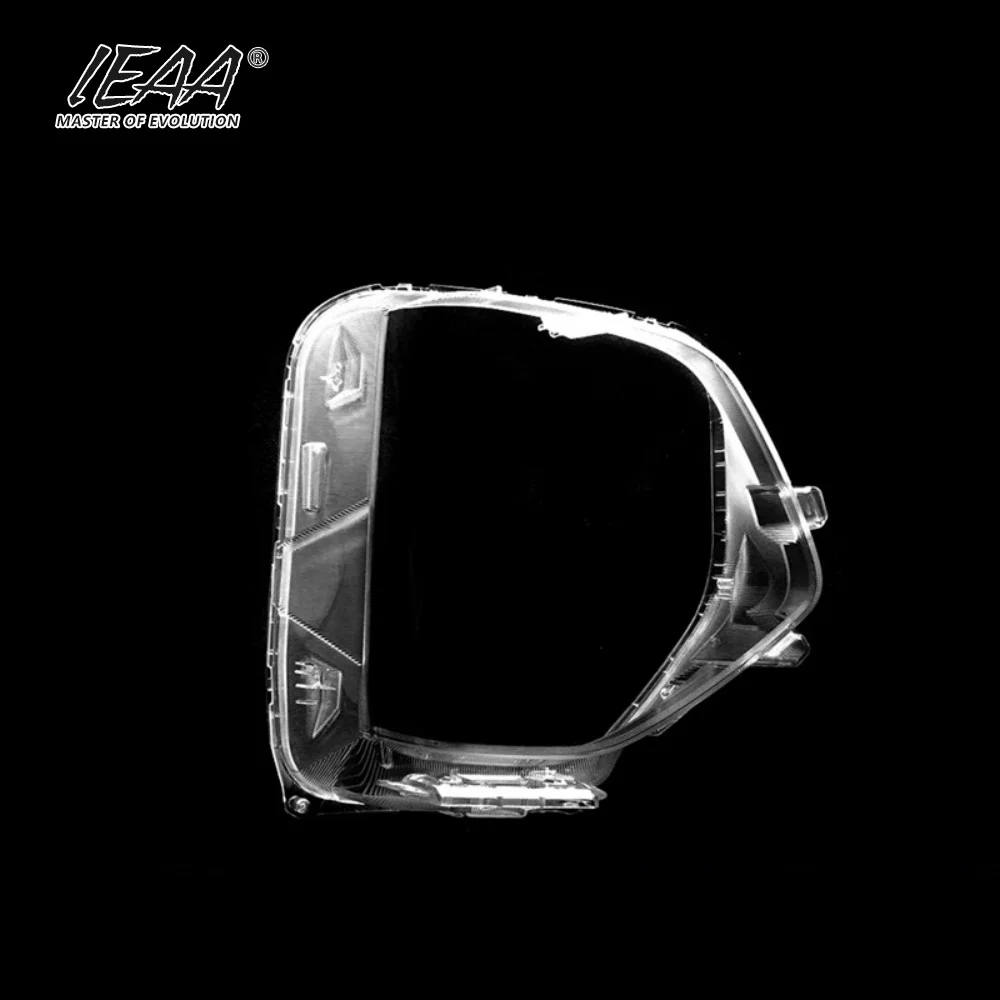 product ieaa auto car headlight cover headlight glass for hyundai santa fe head light lens cover 2019 2020 lampshade cover lens342-3