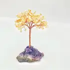 Natural Custom Home Decoration Natural Crystal Chakra Tree Of Life Crystal Lucky Fortune Tree