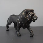 Ornament RIAKEO Custom Luxury Resin Craft Animals Decor Home Sculpture Resin Art Service Craft Diy Creative Ornament
