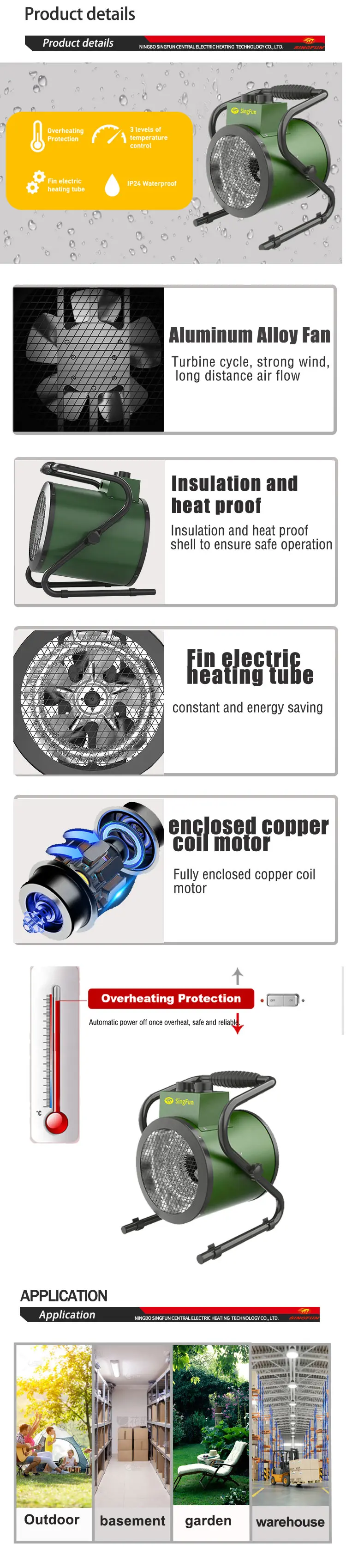 Fintube, EMC, 3KW, SFG3-19A - detail 4
