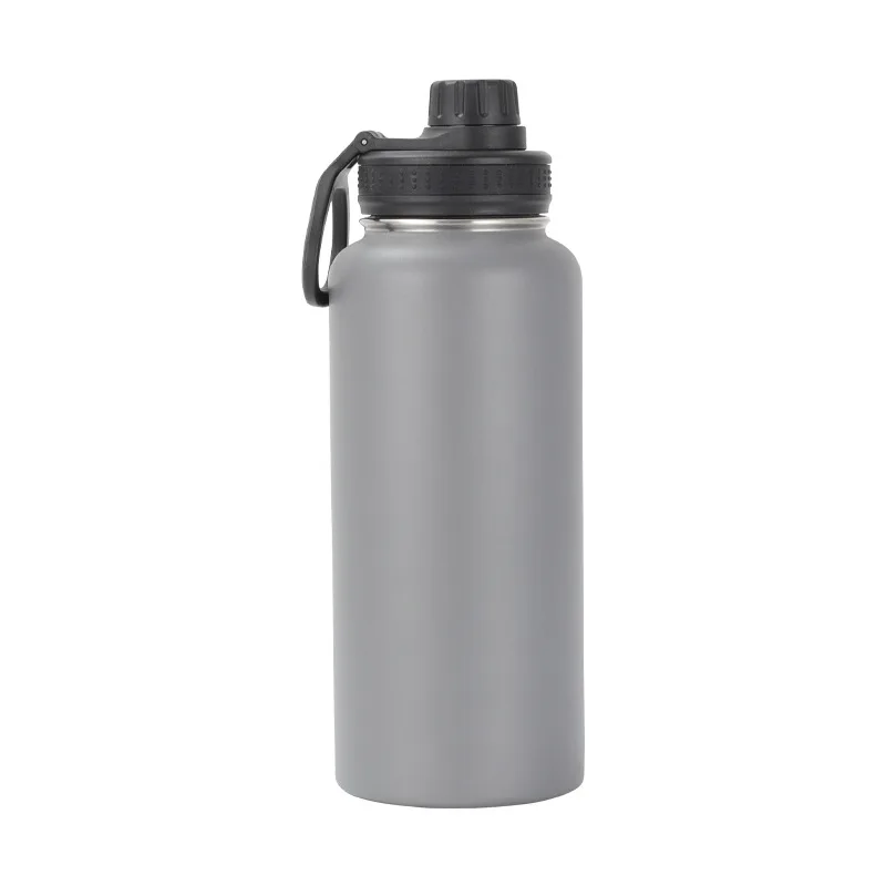 Custom logo 304 Stainless Steel Double Wall Vacuum Insulated Outdoor Sports Water Bottle