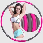 Hoop Fitness Weight Loss Hoola Ring Detachable Weighted Large Hoola Ring Hoop For Adult Exercise Waist 36 Inches