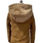 Fur Superior Quality Durable Using Hoodier Fur Denim Jackets And Coats Women