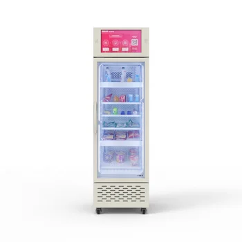 New Cashless AI Intelligent Convenience Cabinet Fresh Fruit Vegetables Salad Smart Fridge Digital Vending Machine