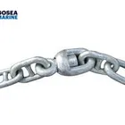 Ship U2 U3 Welded Steel Anchor Chain Ship Stud Link Marine Chain