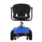 Scooter Anti-rollback Brake Folding Disability Handicapped Scooter Mobility Electric Tricycle For Adults