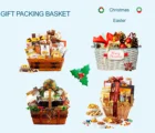 Wicker Cheap Willow Wicker Flower/Fruit Basket Natural Colour Shopper Wicker Baskets